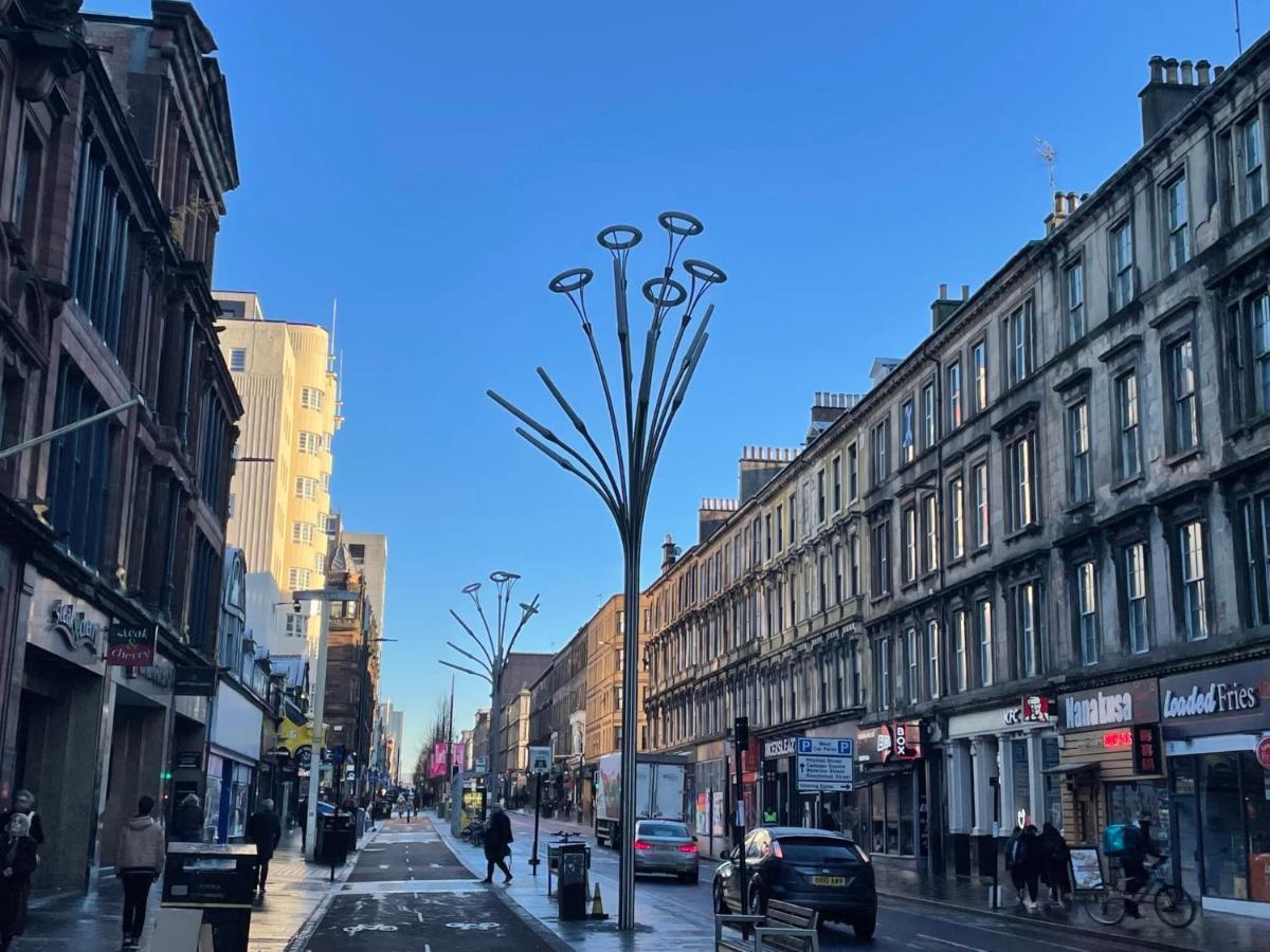 Traditional 5 Bedroom City Centre Apartment Glasgow Esterno foto
